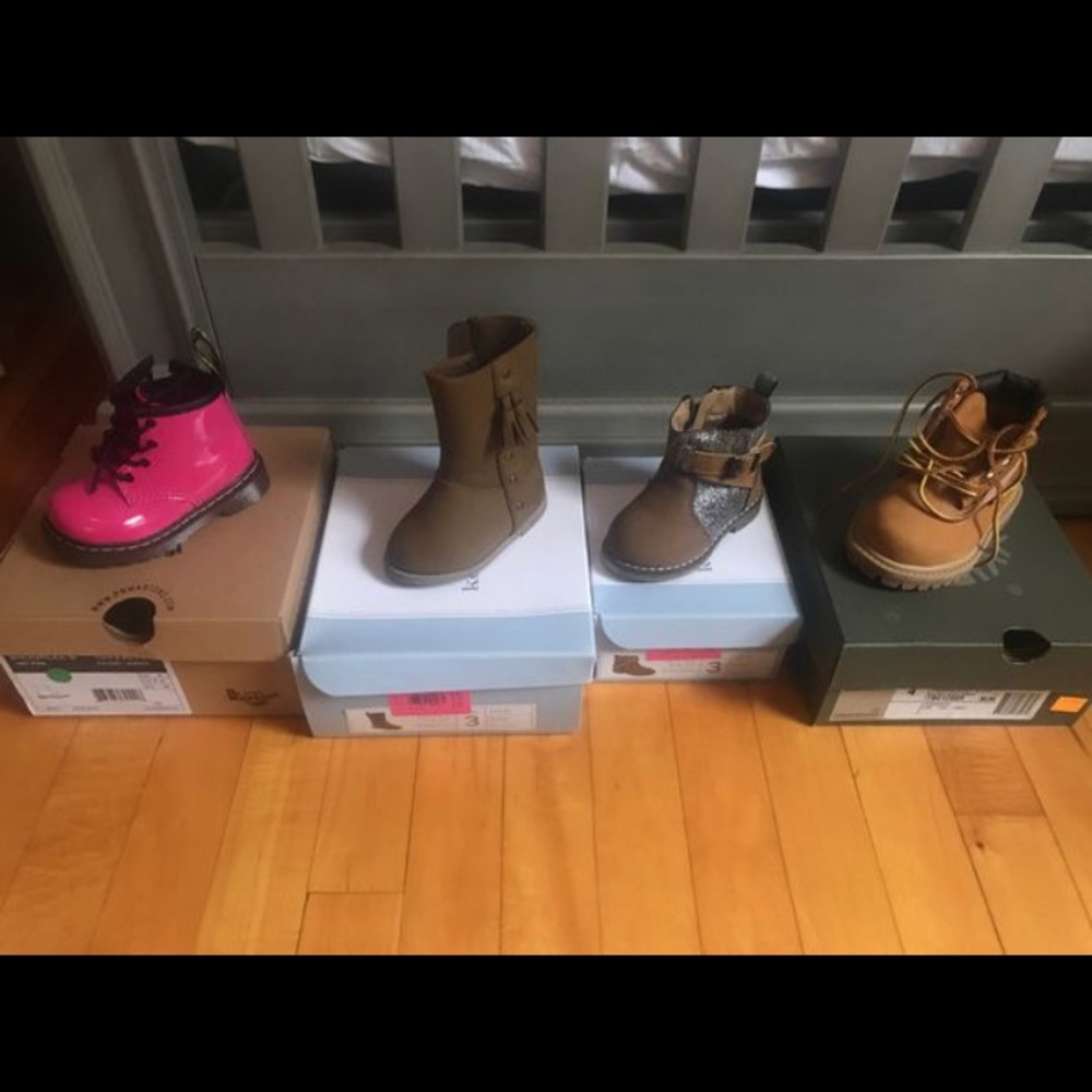 Dr martens, kola kid, timberlands